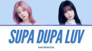 BABYMONSTER (베이비몬스) 'SUPA DUPA LUV' [SING WITH ME | Ver.1]