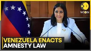 Venezuela Amnesty Law: Delcy Rodr&iacute;guez Signs Amnesty Law for Political Prisoners in Venezuela |WION