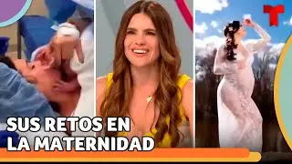 Greidys Gil confiesa cu&aacute;les han sido los retos de ser madre | Telemundo Entretenimiento