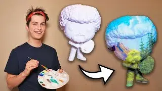 I Follow a Bob Ross Tutorial on a Funko Pop!