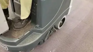 WAXIE demo with the Nilfisk ES4000