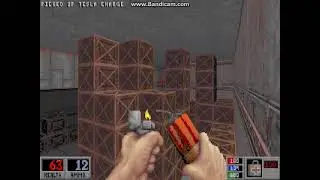Blood - PC DOSBox - E3M5 - Pitchfork Start