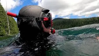 Snorkeling at Lost Lake, Oregon