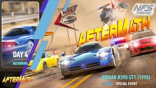 Aftermath Day 4 RECKONING | 1998 Nissan R390 GT1 | NFS No Limits