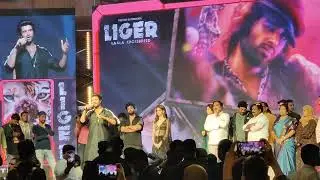 Liger pre release event in warangal#vijaydevarakonda