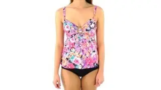 Coco Reef Hawaiian Leis Signature Twist Tankini Top | SwimOutlet.com