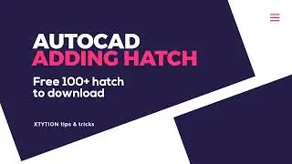 How to Add Hatch Pattern in Autocad