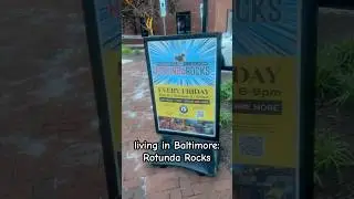 Living in Baltimore: live music at Rotunda #baltimore #summer #livemusic