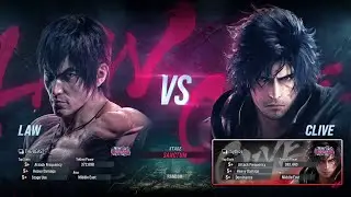 BSK (Law) VS Mythos (Clive) Tekken 8 Ranked