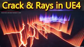 Create Epic Ground Cracks VFX with Energy Rays in Unreal Engine ! 💥🌍✨