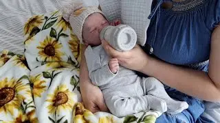 Reborn Baby Afternoon Routine For Newborn Fisher (Autumn Edition) Reborn Doll Roleplay