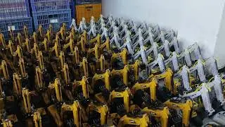 Customized color remote control excavator
