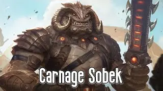 SMITE: Skin Showcase - Carnage Sobek & The Carnage Level-Up Skin