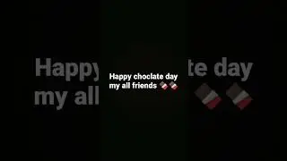 Happy chocolate day #tareding #viral #friends #emotional #chocolate #chocolateday