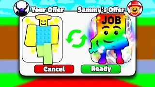 I TRADED Noobini Pizzanini to RAINBOW SECRET JOB JOB SAHUR in Roblox Steal a Brainrot!