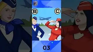 who is the fake airhostess? #brainriddle #riddlechallenge #riddlewithanswers  #shorts #brainteaser