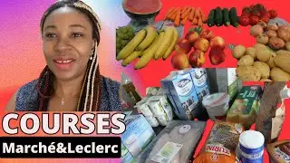RETOUR DE COURSES: le March&eacute; coute moins cher que Leclerc??