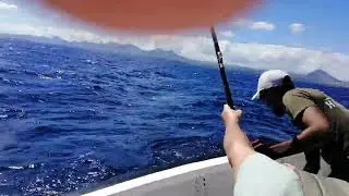 Big game fishing in Mauritius with Ivan Charoux and Vacances Aventures ltd
