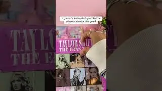 New Taylor Swift advent calendar✨🪩 #swiftiecommunity