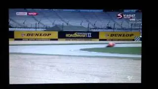 Casey Stoner crash - QF - Indianapolis 20121808