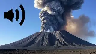 bruit &eacute;ruption volcanique