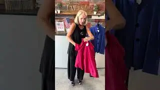 Beautiful Red and Cobalt Blue Jacket