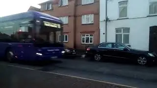 Cardiff bus Yutong E12 (410) on the 9 to Heath hospital