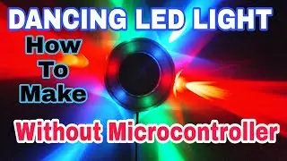 Dancing LED light without microcontroller / how to make simple dancing ,running light. #RC Invention