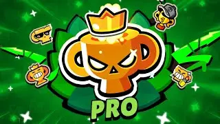 CHEGUEI NO PRO APENAS COM ALEAT&Oacute;RIOS NO BRAWL STARS!