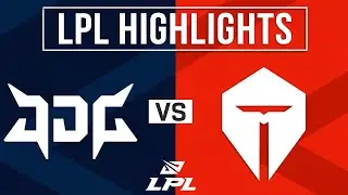 JDG vs TES Highlights ALL GAMES | LPL 2025 Split 3 | JD Gaming vs Top Esports