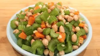 Салат из сельдерея и моркови с арахисом / Рецепты Азии / Легко и полезно~