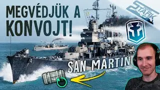 World Of Warships - 115.Rész (Védd a KONVOJT! San Martín & Gdansk) - Stark