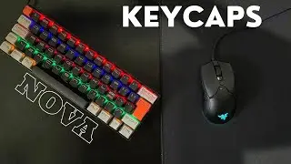 Keycaps nova pro setup!! (Keytok KOL Zero Division)