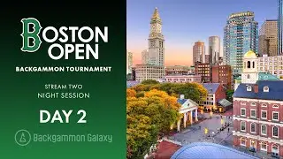 Day 2, Stream 2 P2: 2025 Boston Open | $1600 Super Jackpot & Masters Jackpot