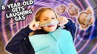 Our 8 year old as an allergic reaction at the dentist...