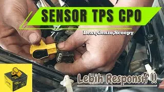 PASANG SENSOR TPS CPO DI MOTOR MATIC .. LEBIH RESPONSIF ❗️ SENSOR TPS CPO ✔️