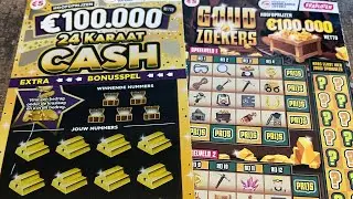 #275 Krassen op GROTE winst?! 💰 | 24 Karaat Cash, Goudzoekers & Klavertje 4 🍀
