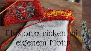 Illusionsstricken/Schattenstricken mit eigenem Motiv