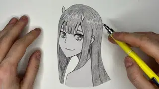 How to draw Zero Two / 002 💋