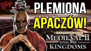 PIERWSZY RAZ DODATEK AMERICAS! (PLEMIONA APACZÓW) | Total War od A do Z | Stream🔴