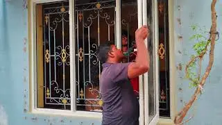 AURA UPVC | Three Openable Window installation Work | ANEGAN UPVC Thirukovilur, Kallakurichi