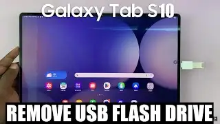 How To Safely Eject / Unmount USB Flash Drive To Samsung Galaxy Tab S10 / S10 Ultra