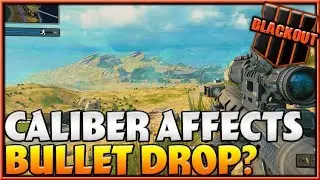 Does Caliber Actually Matter in Blackout? (Bullet Drop & Damage)