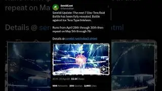 7 STAR ICE TERA TYPE INTELEON RAID BATTLE EVENT ANNOUNCED!! Pok&eacute;mon Scarlet & Violet