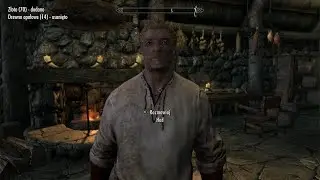 Skyrim - 09 - Odkrycie zarobku przez cięcie drewna. Siekierka latała aż się nabawiłam odcisk&oacute;w.