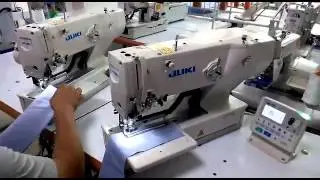 LBH-1790A Juki, simult&aacute;nea con un solo operador.