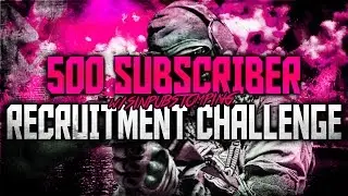 SIN 500 SUBSCRIBER RECRUITMENT CHALLENGE! - Do You Want To Join SIN?