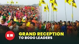 Homecoming: Bodo Accord signatories get hero&rsquo;s welcome on arrival
