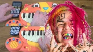 6IX9INE - KOODA ON 3 CAT PIANOS AND A DRUM CALCULATOR