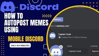 How To Autopost Memes On Mobile Discord App | FAST AND EASY
